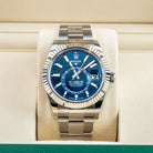 Rolex Sky Dweller Blue Dial Oystersteel and White Gold Oyster 336934 - In box
