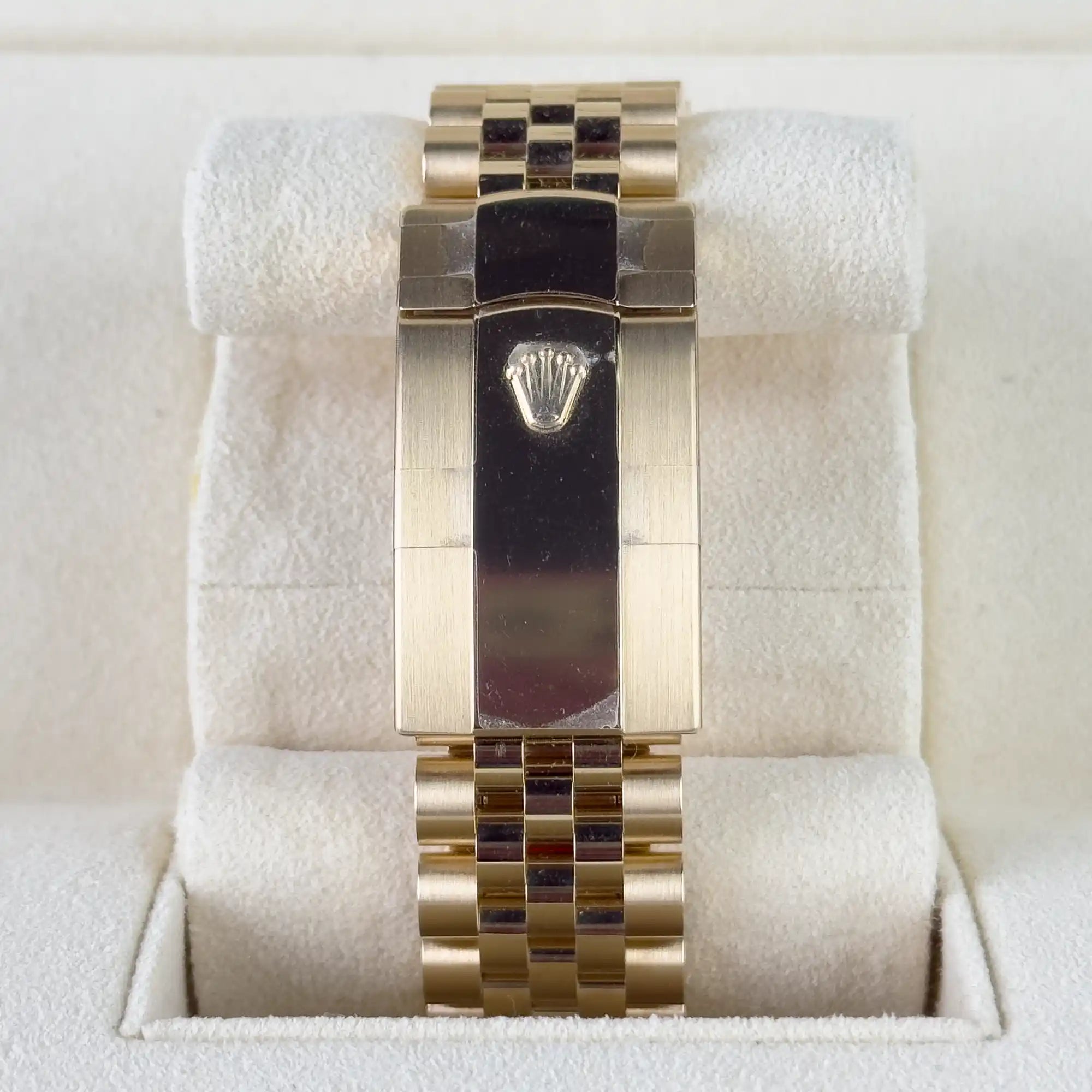 Rolex Sky Dweller Bright Green Dial Yellow Gold Jubilee 336938 - clasp 3