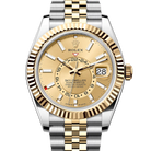 Rolex Sky Dweller Champagne Dial Oystersteel and Yellow Gold Jubilee 336933