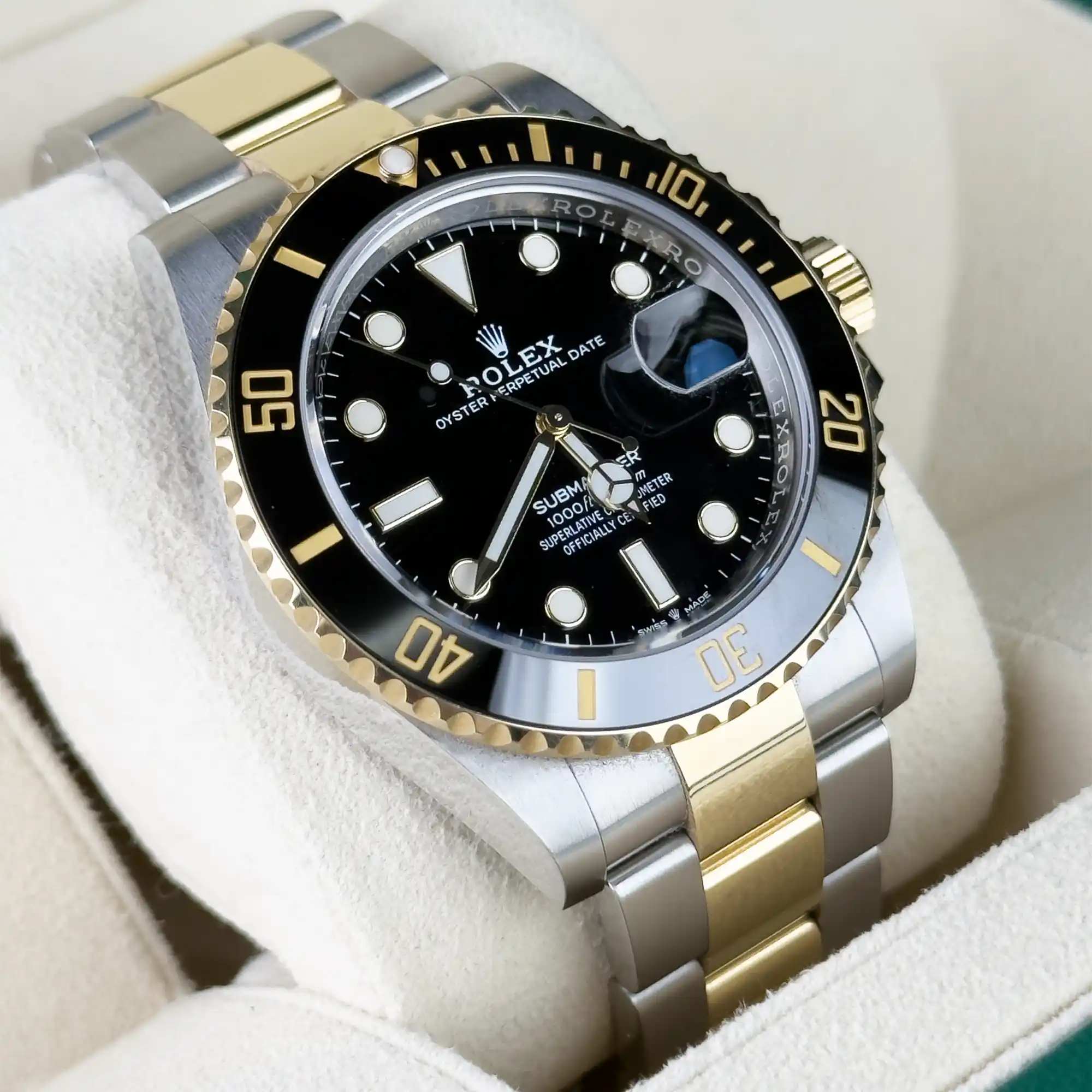 Rolex Submariner Black Dial 126613LN - Pre-owned - Left