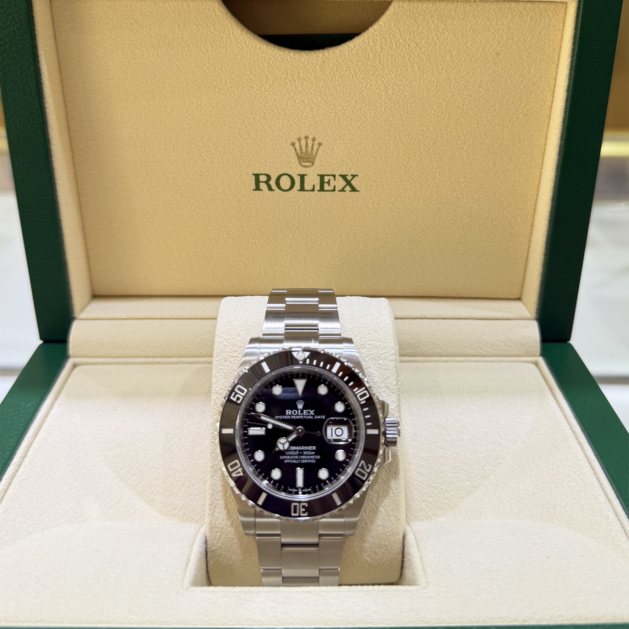 Rolex Submariner Date Black Dial 126610LN - 2020 Pre-owned - Front