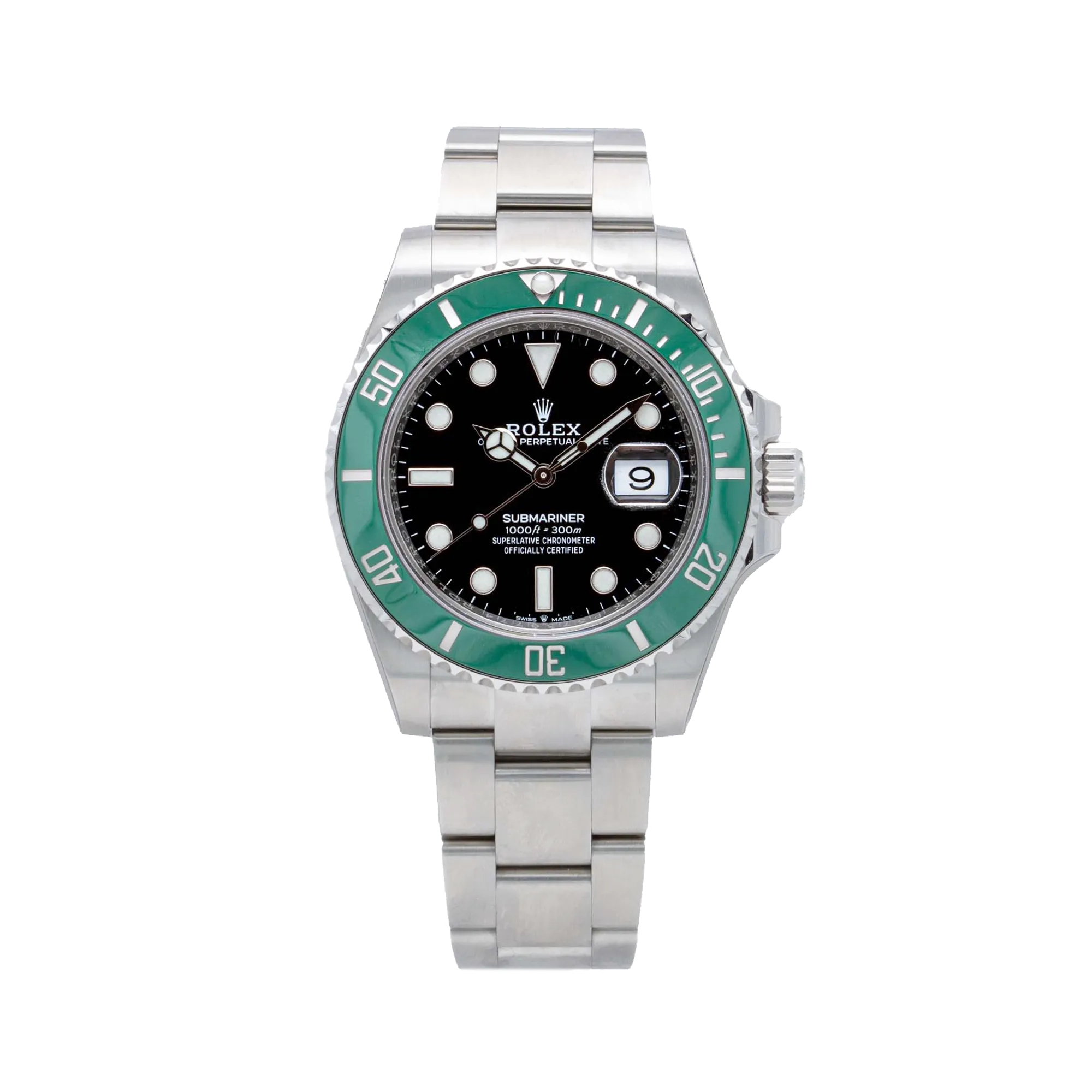 Rolex Submariner Date "Kermit" MK1 126610LV - Front