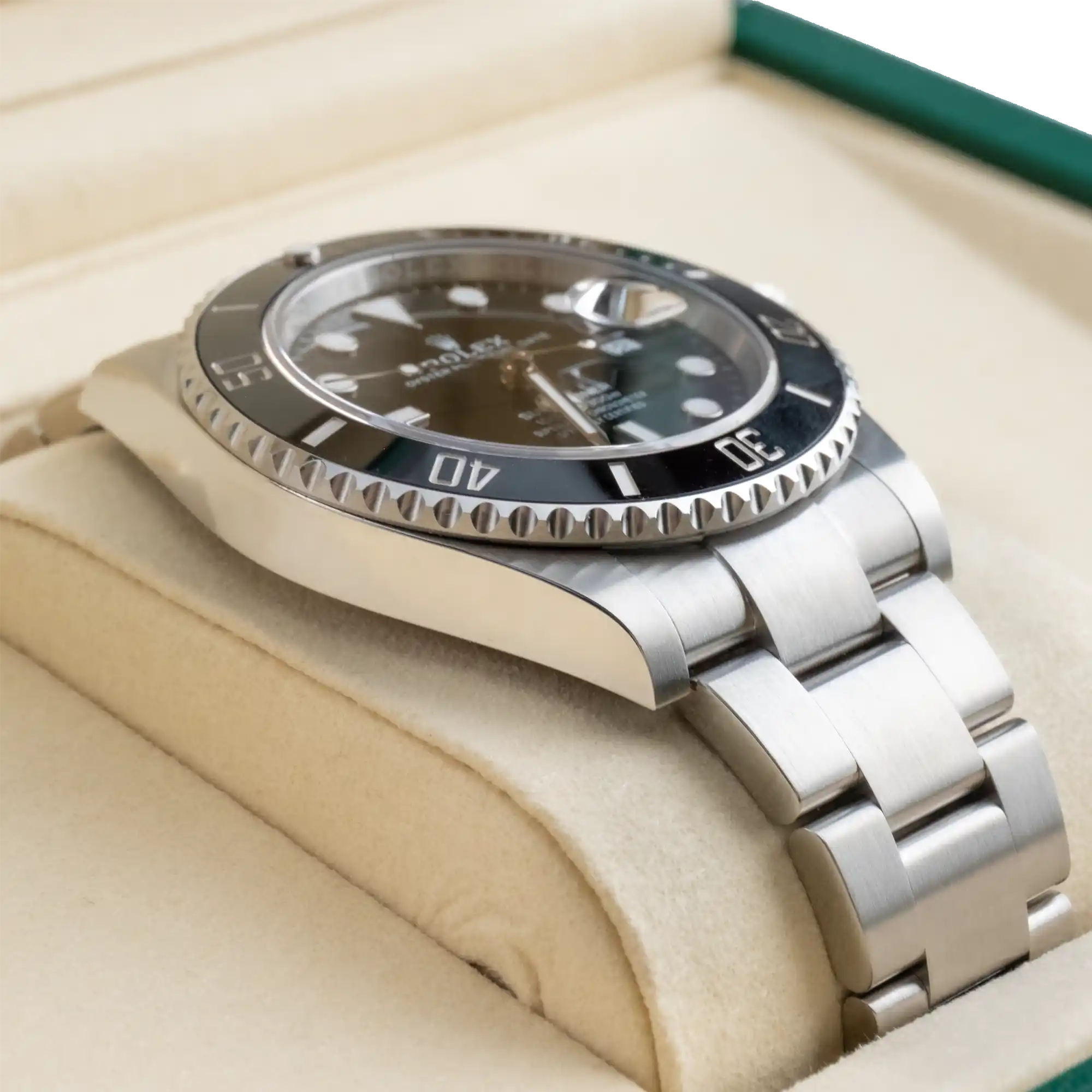 Rolex Submariner Date Stainless Steel Black Dial Black Bezel 126610LN - Right side