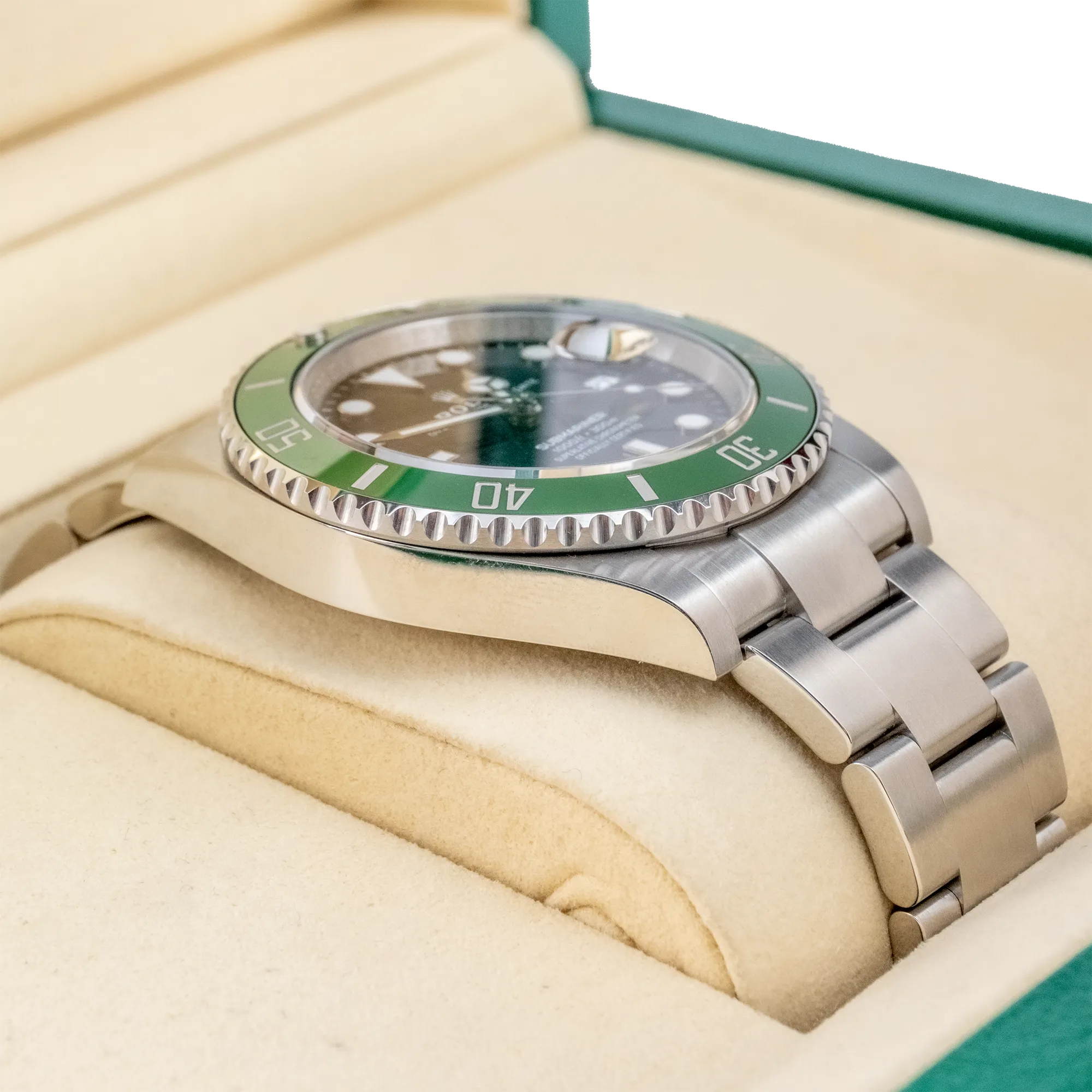 Rolex Submariner Date "Starbucks"/"Kermit" MK2 126610LV - Left