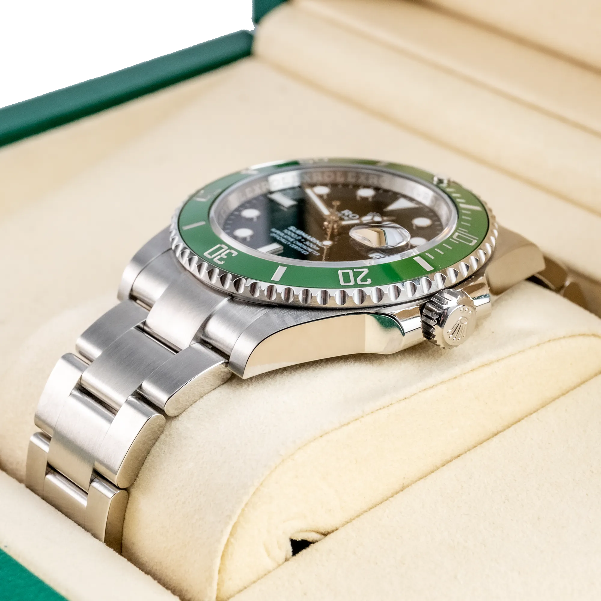 Rolex Submariner Date "Starbucks"/"Kermit" MK2 126610LV - Right