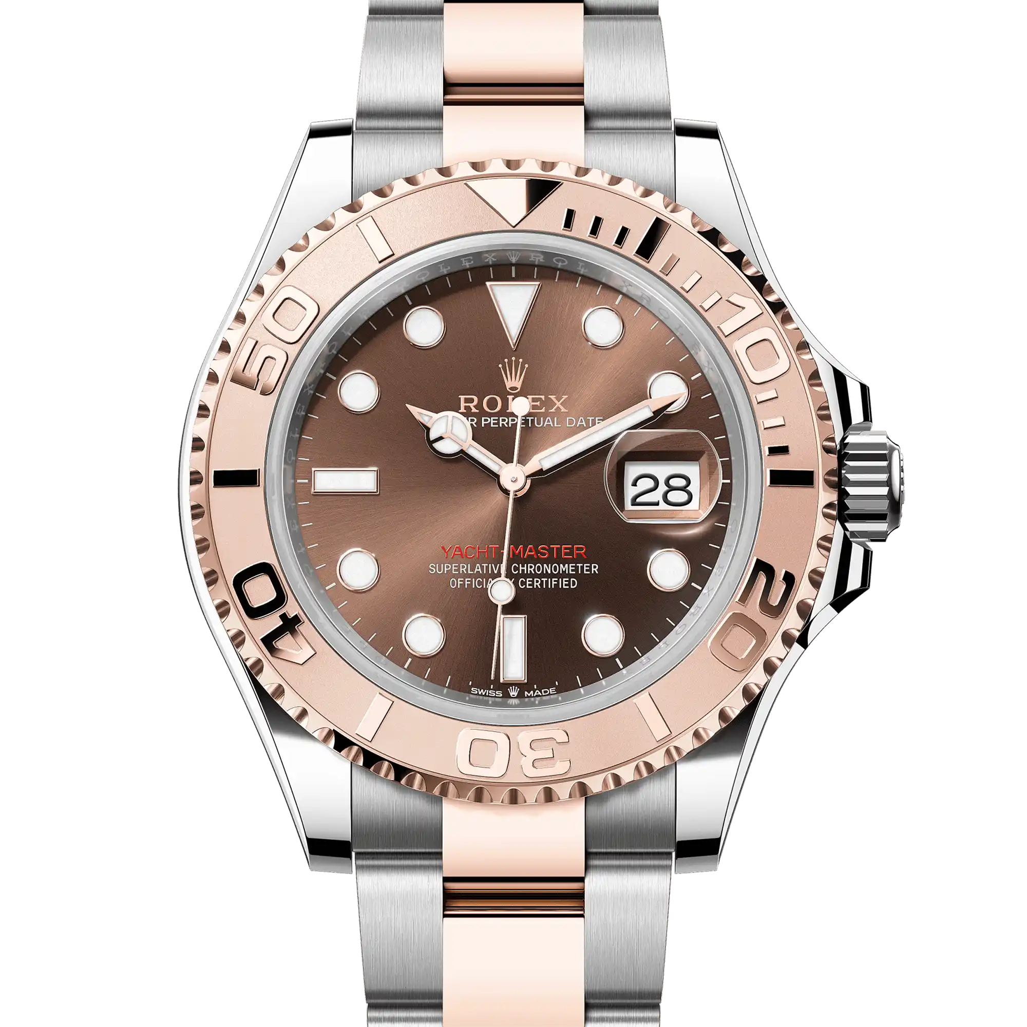 Rolex Yacht-Master 40 Chocolate Dial Oystersteel and Everose Gold 126621