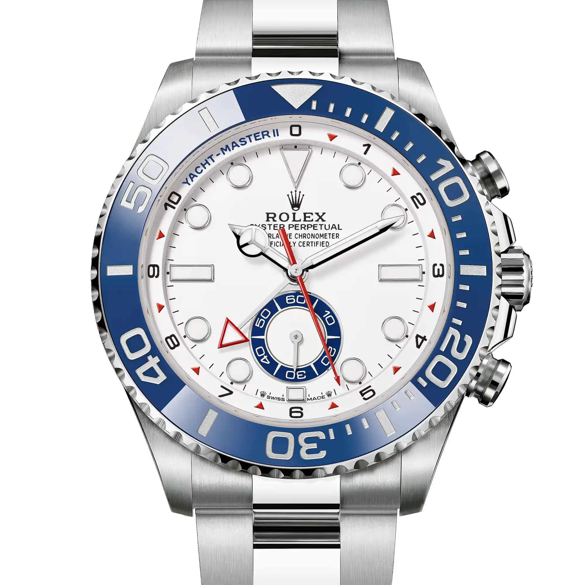 Rolex Yacht-Master II 44 White Dial Steel 126680 - 2026 New Releases