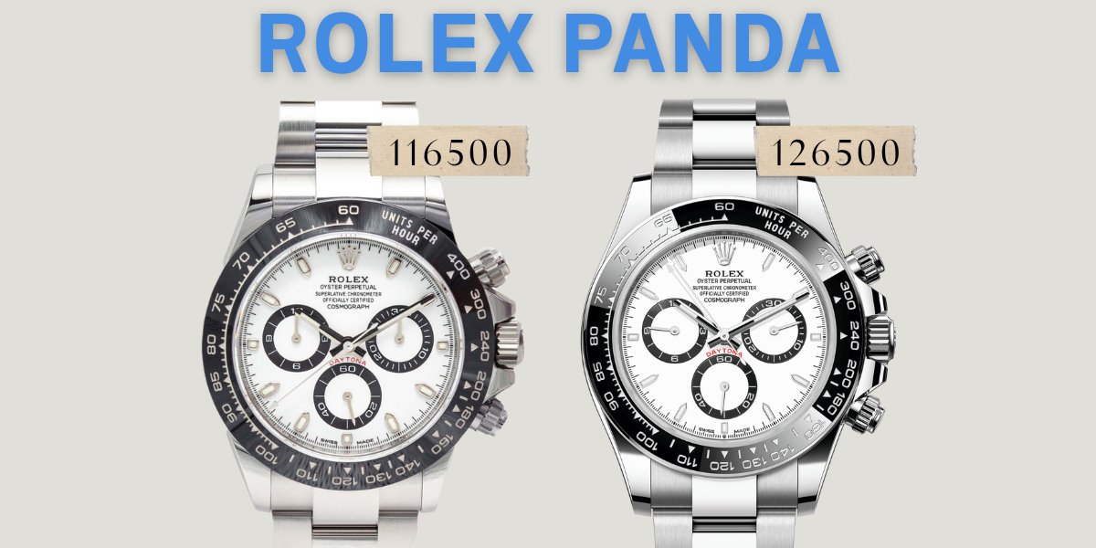 Rolex Panda Daytona 116500LN vs 126500LN Comparison for Collectors