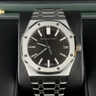 Audemars Piguet Royal Oak 41mm Black Dial Steel 15510ST.OO.1320ST.07 - Front