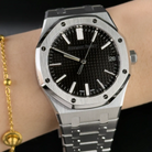 Audemars Piguet Royal Oak 41mm Black Dial Steel 15510ST.OO.1320ST.07 - Wrist