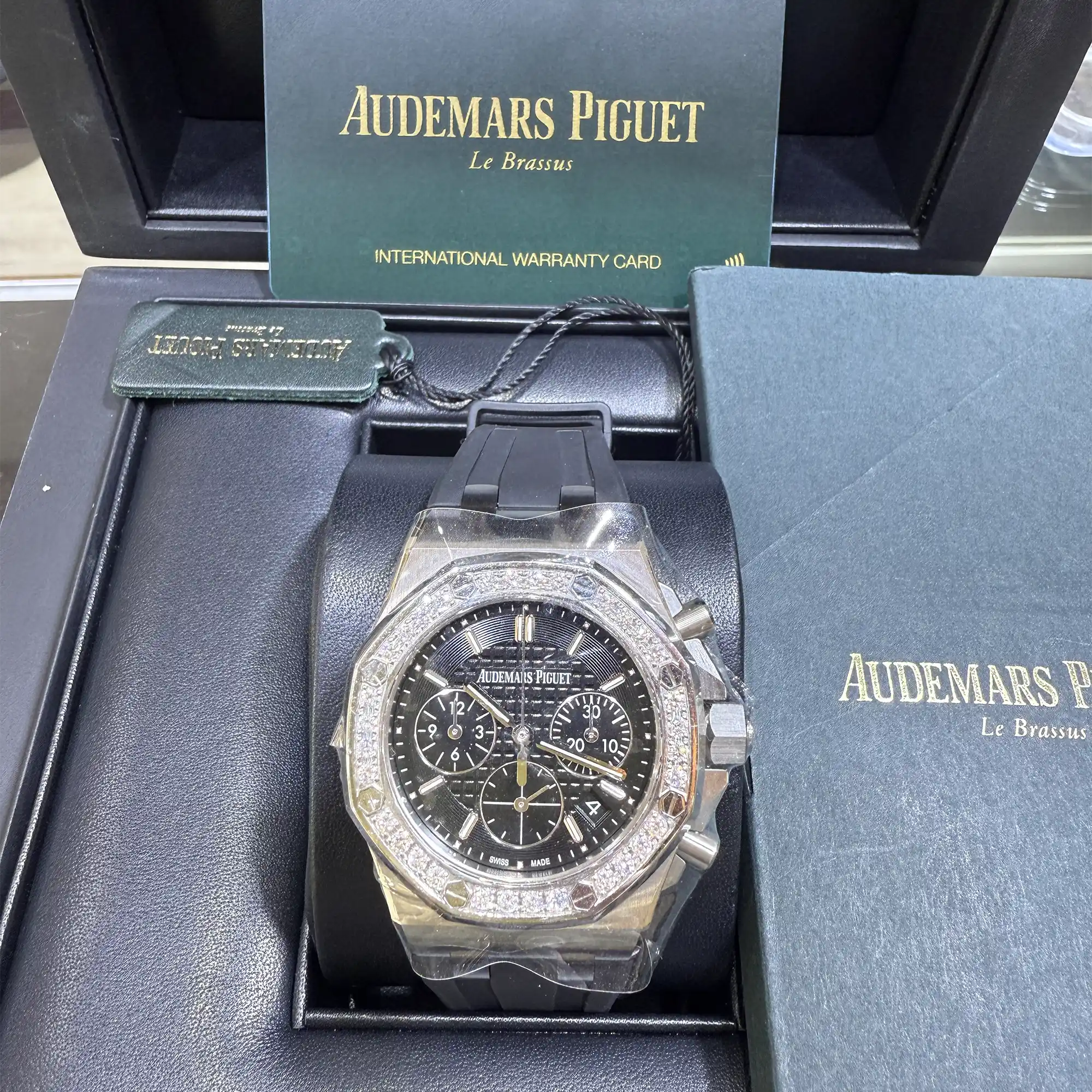 Audemars Piguet Royal Oak Offshore Chronograph 26231ST Black Dial - Pre-owned 2020 - Full set