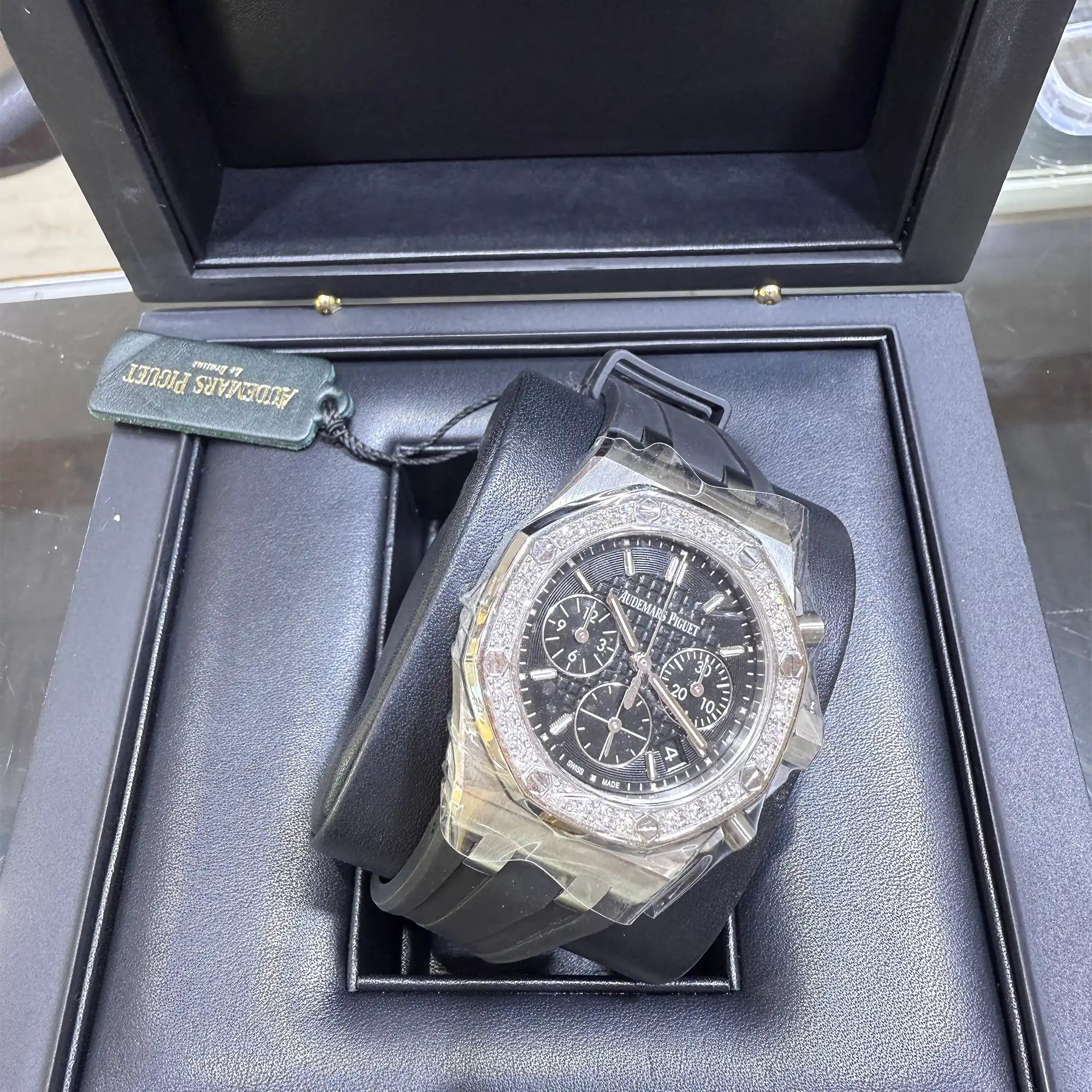 Audemars Piguet Royal Oak Offshore Chronograph 26231ST Black Dial - Pre-owned 2020 - Top