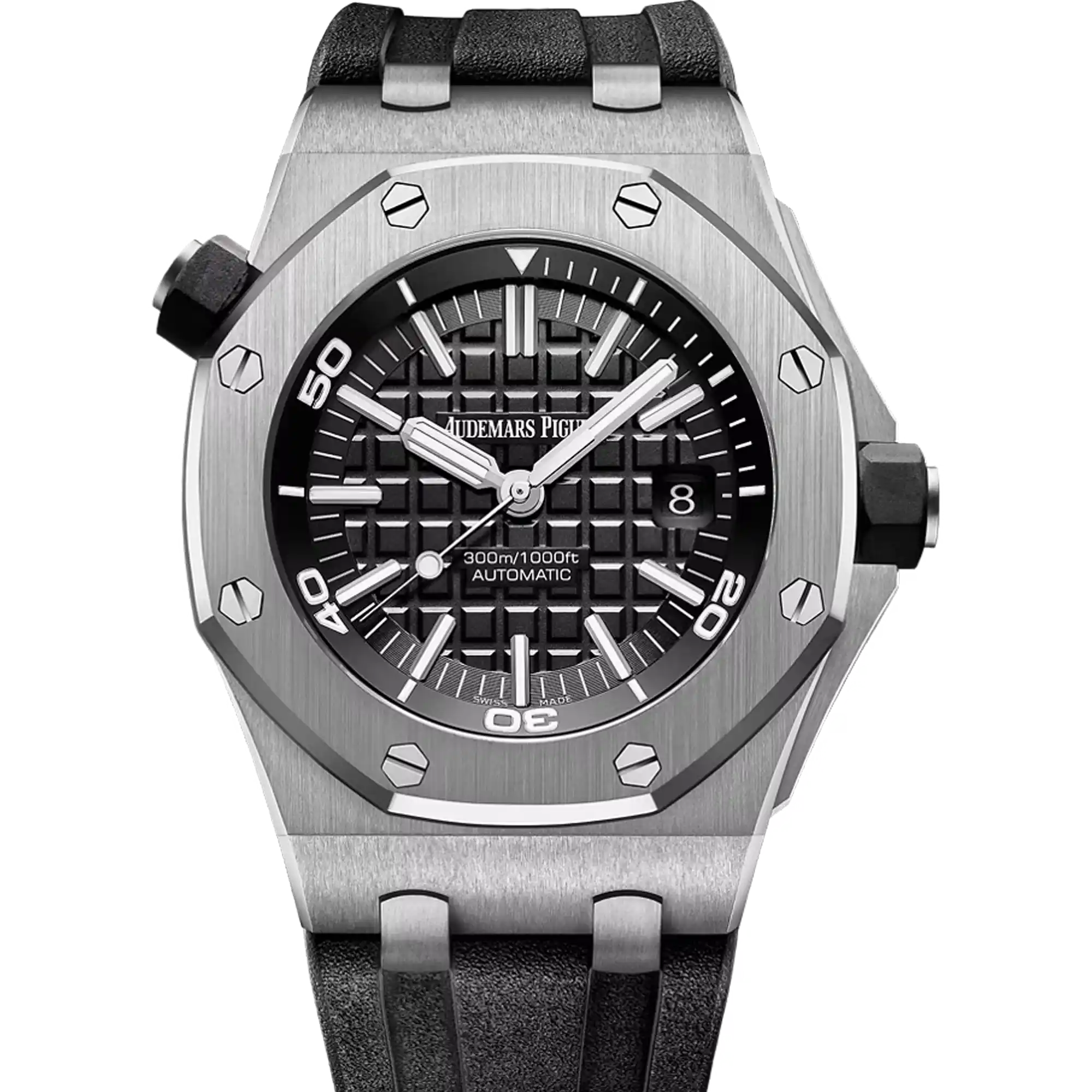 Audemars Piguet Royal Oak Offshore Diver Black Dial Stainless Steel 15710ST.OO.A002CA.01