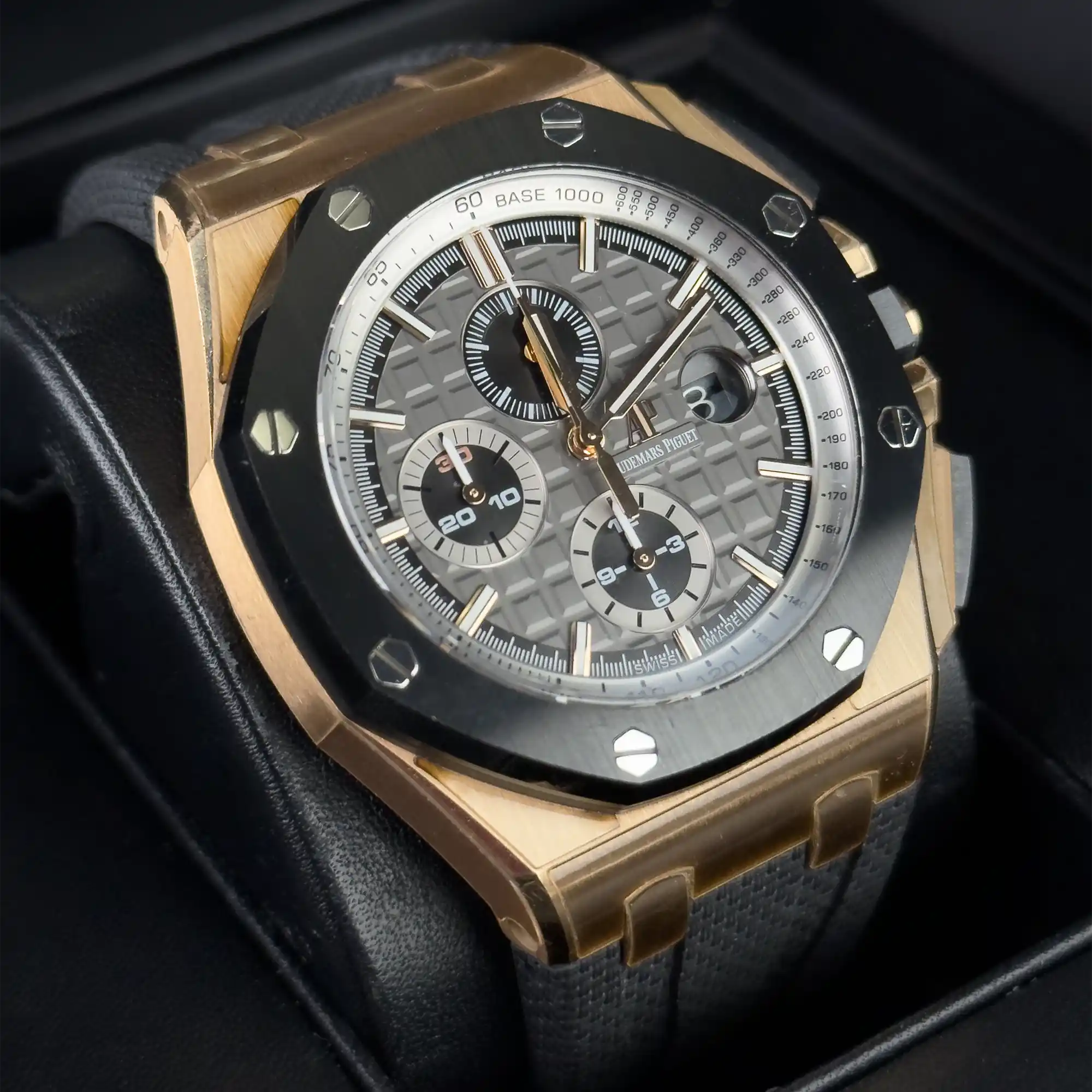 Audemars Piguet Royal Oak Offshore Slate Grey Dial Rose Gold 26416RO.OO.A002CA.01 - Pre-Owned Left