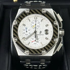 Audemars Piguet Royal Oak Offshore White Dial Titanium 26030IO.OO.D001IN.01 'Juan Pablo Montoya' - 2005 Pre-Owned - Front