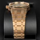 Audemars Piguet Royal Oak Silver Dial Rose Gold Diamond Bezel 15551OR.ZZ.1356OR.04 - 2026 Pre-Owned Mint - Bracelet 2