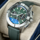 Breitling Avenger B01 Chronograph Green Dial AB0146 42mm - Right