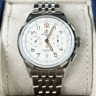 Breitling Premier B01 Chronograph White Dial 42mm AB0145- Front