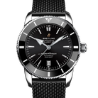 Breitling Superocean Heritage Black Dial Black Rubber Strap 46mm AB2020