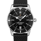 Breitling Superocean Heritage Black Dial Rubber Strap 42mm AB2010
