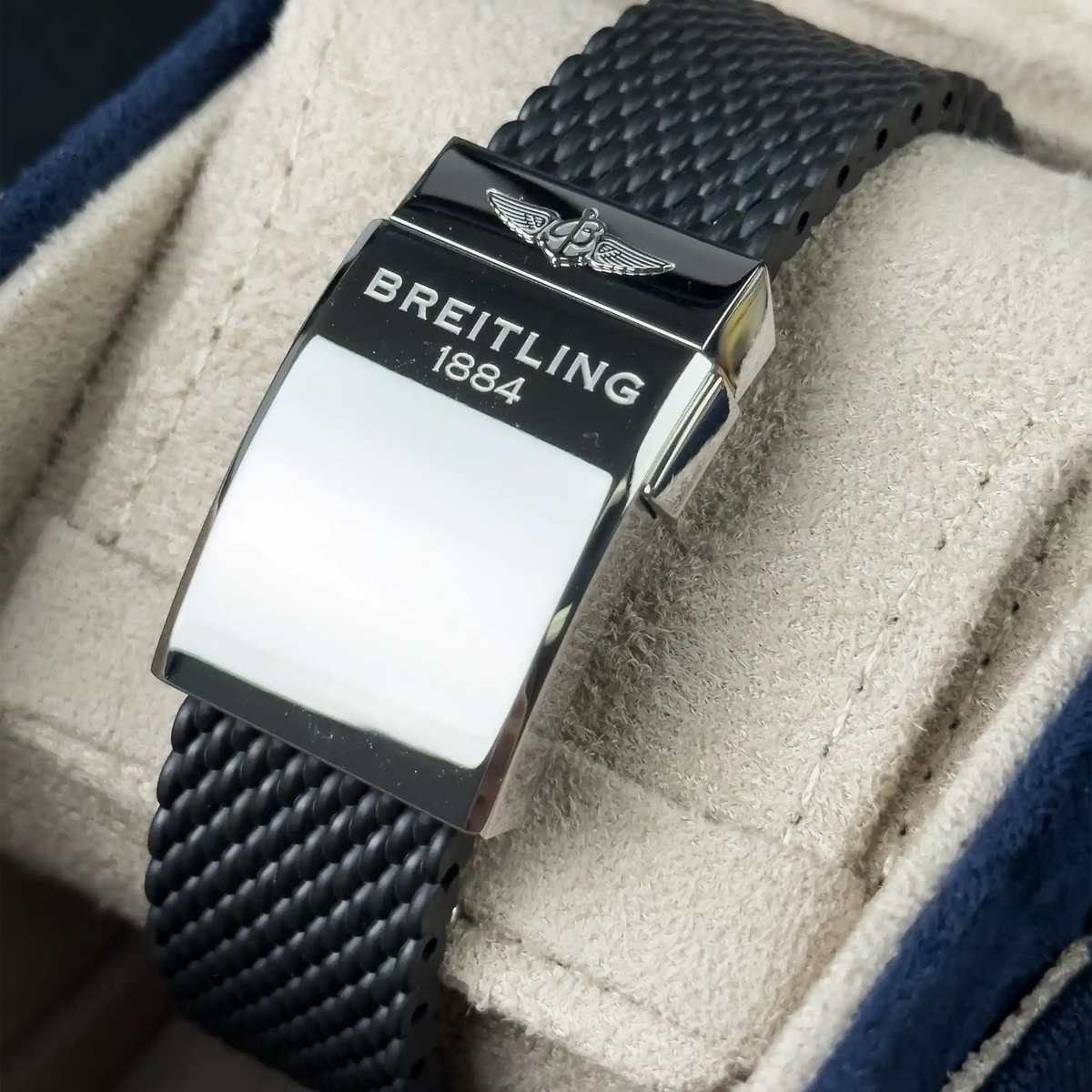 Breitling Superocean Heritage Black Dial Rubber Strap 42mm AB2010 - Bracelet 3