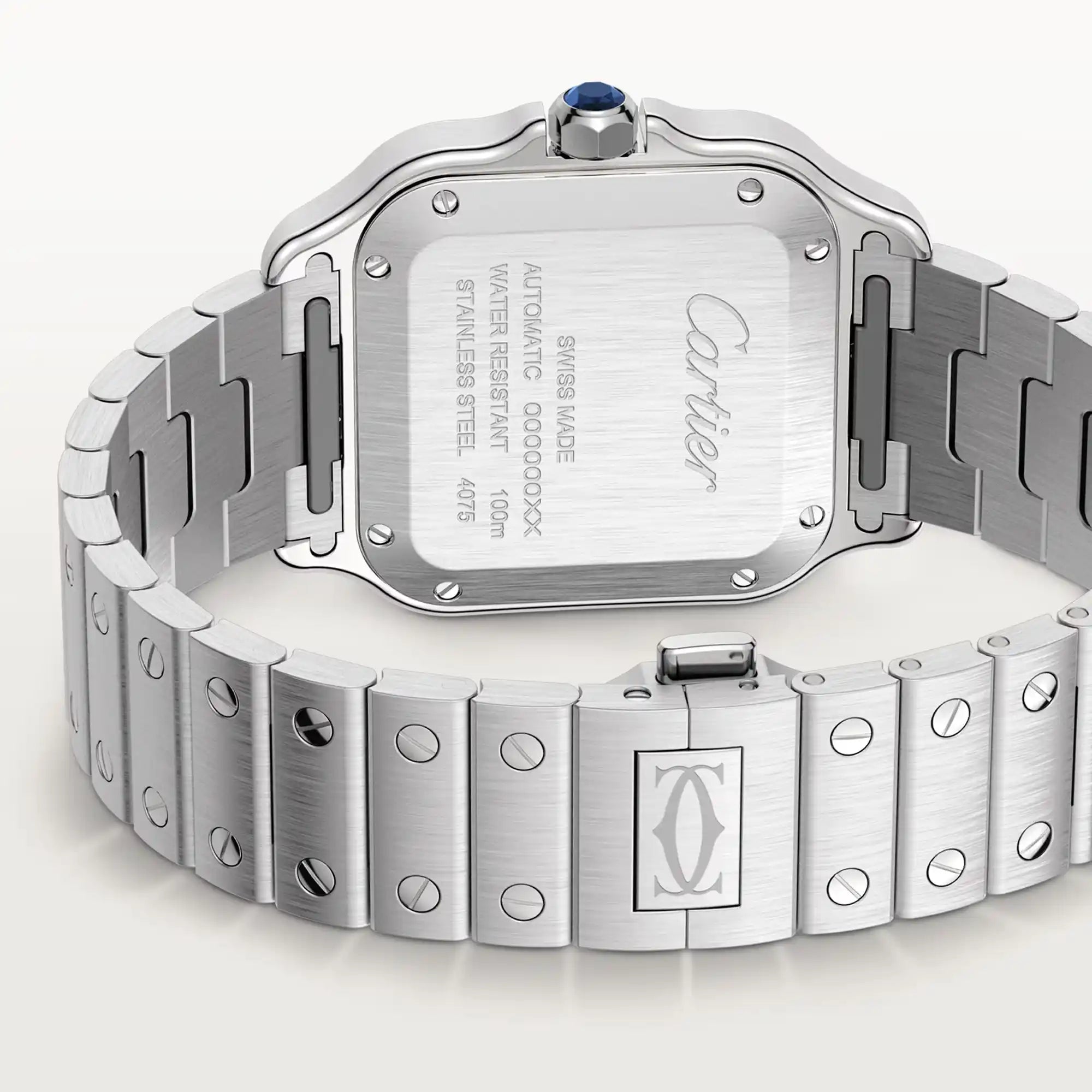 Cartier Santos de Cartier Medium WSSA0061 - Back