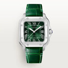Cartier Santos de Cartier Medium WSSA0061 - Leather strap