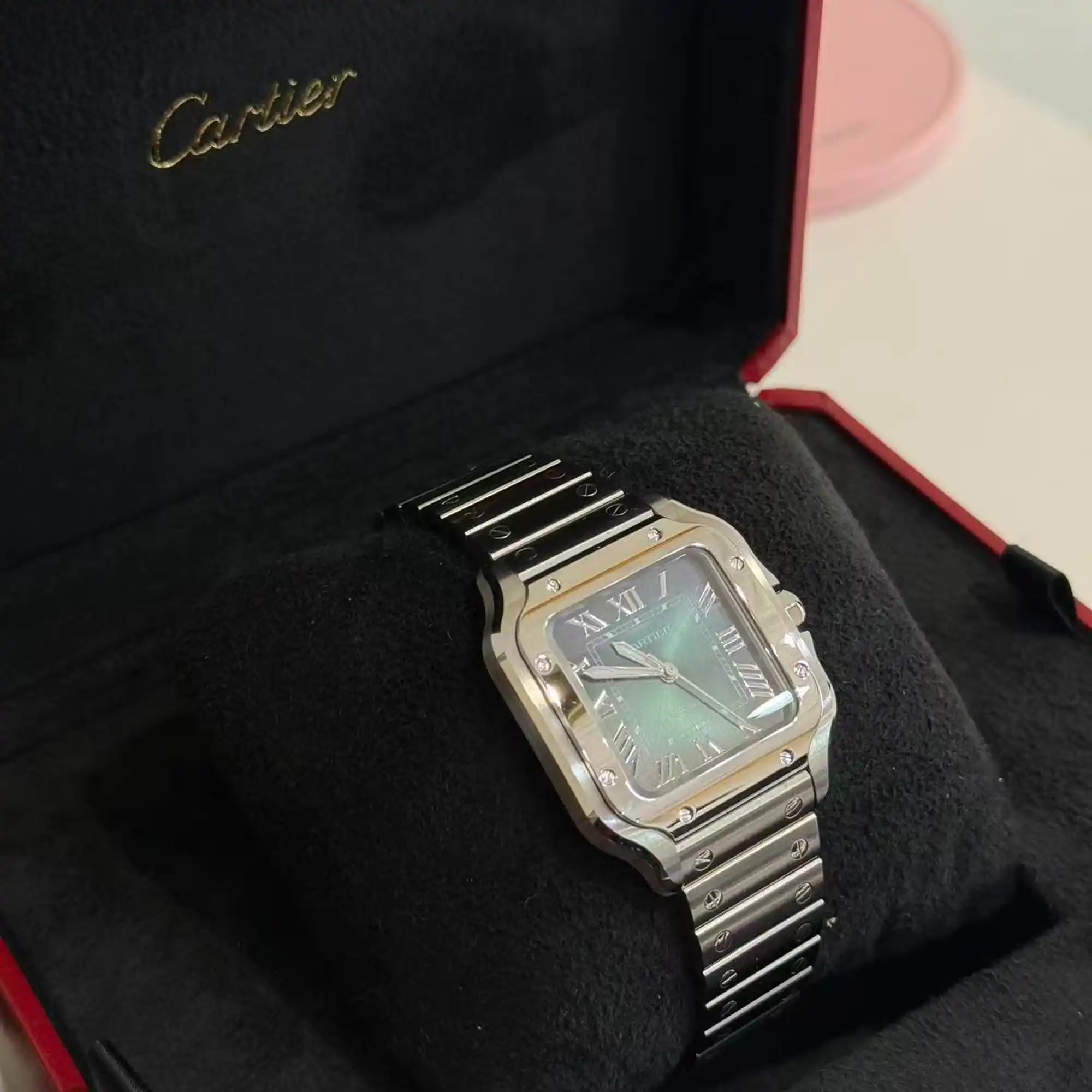 Cartier Santos de Cartier Medium WSSA0061 - Left