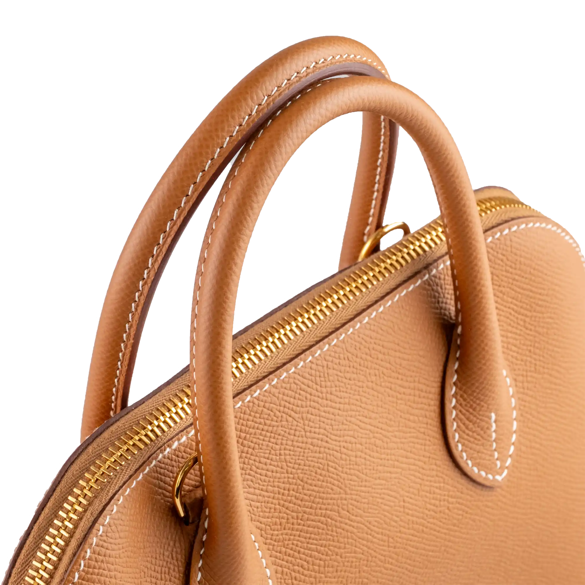 Hermes 1923 Bolide 25 Gold Epsom Gold Hardware - Top handle 1