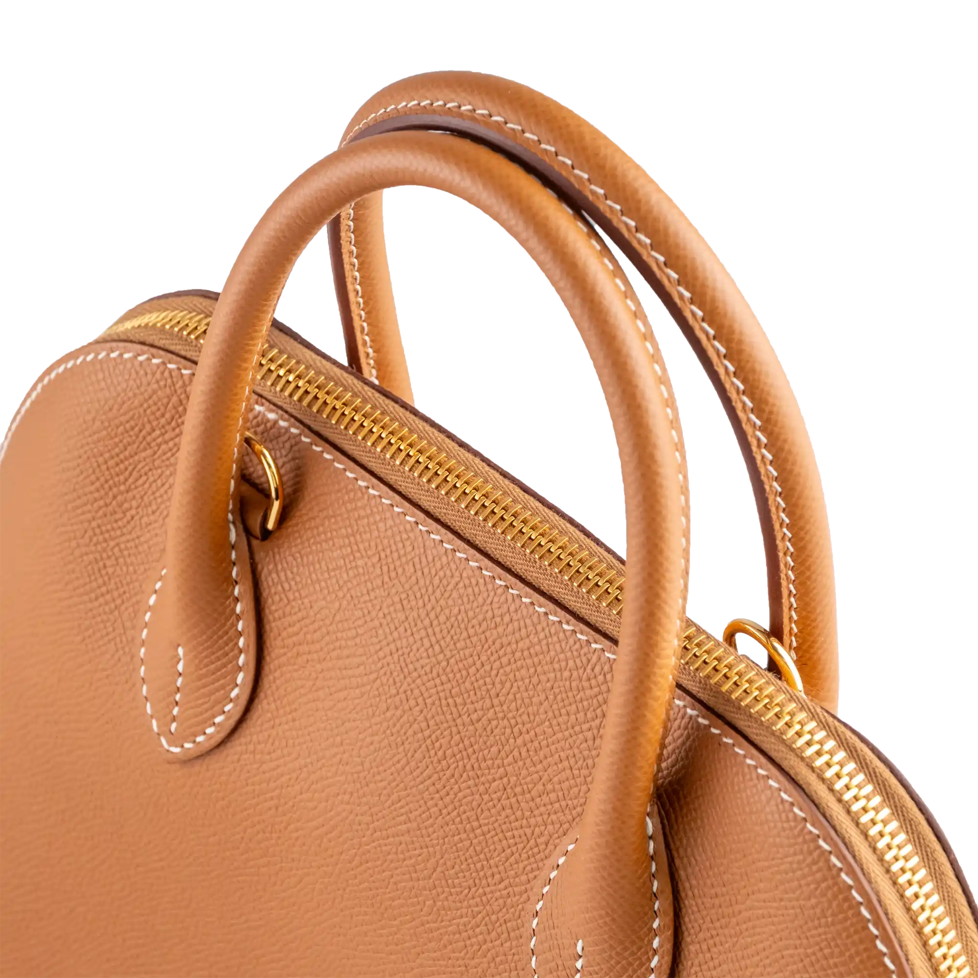 Hermes 1923 Bolide 25 Gold Epsom Gold Hardware - Top handle 2