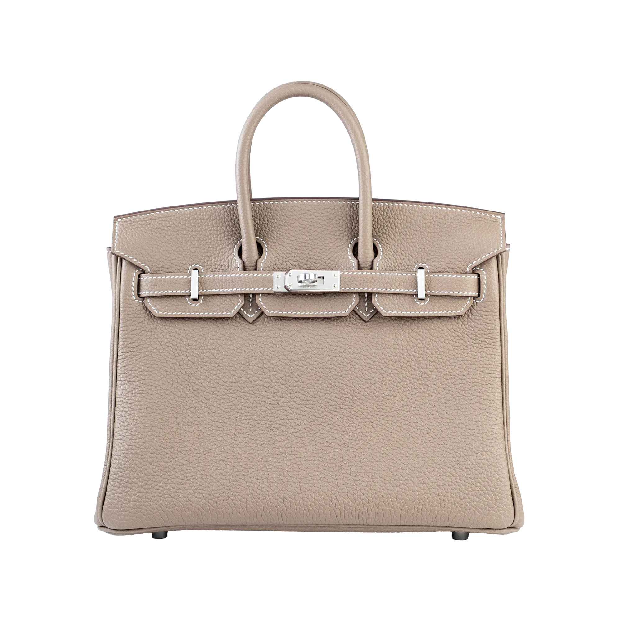 Hermes Birkin 25 Etoupe Togo Palladium Hardware