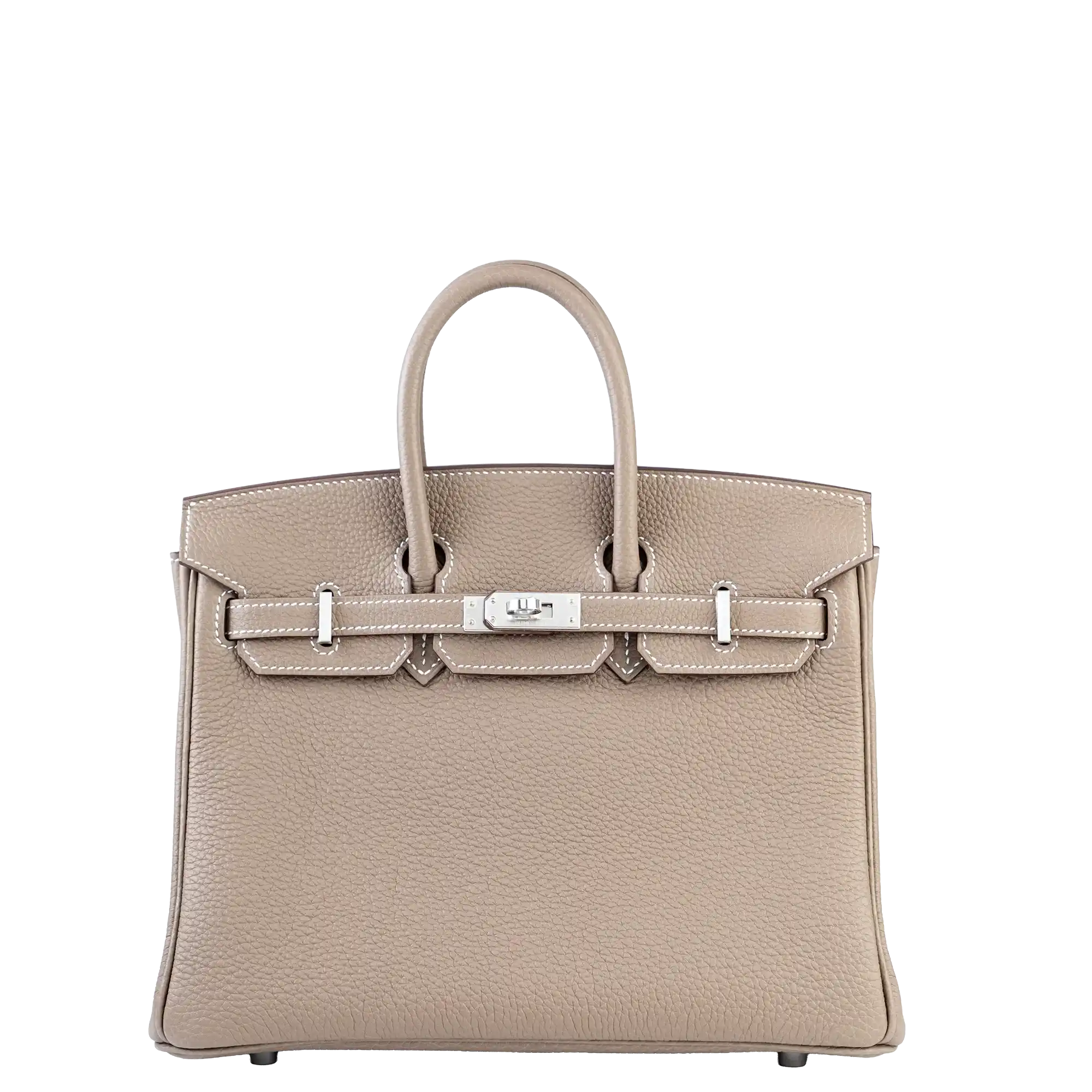 Hermes Birkin 25 Etoupe Togo Palladium Hardware