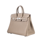Hermes Birkin 25 Etoupe Togo Palladium Hardware - Side 1