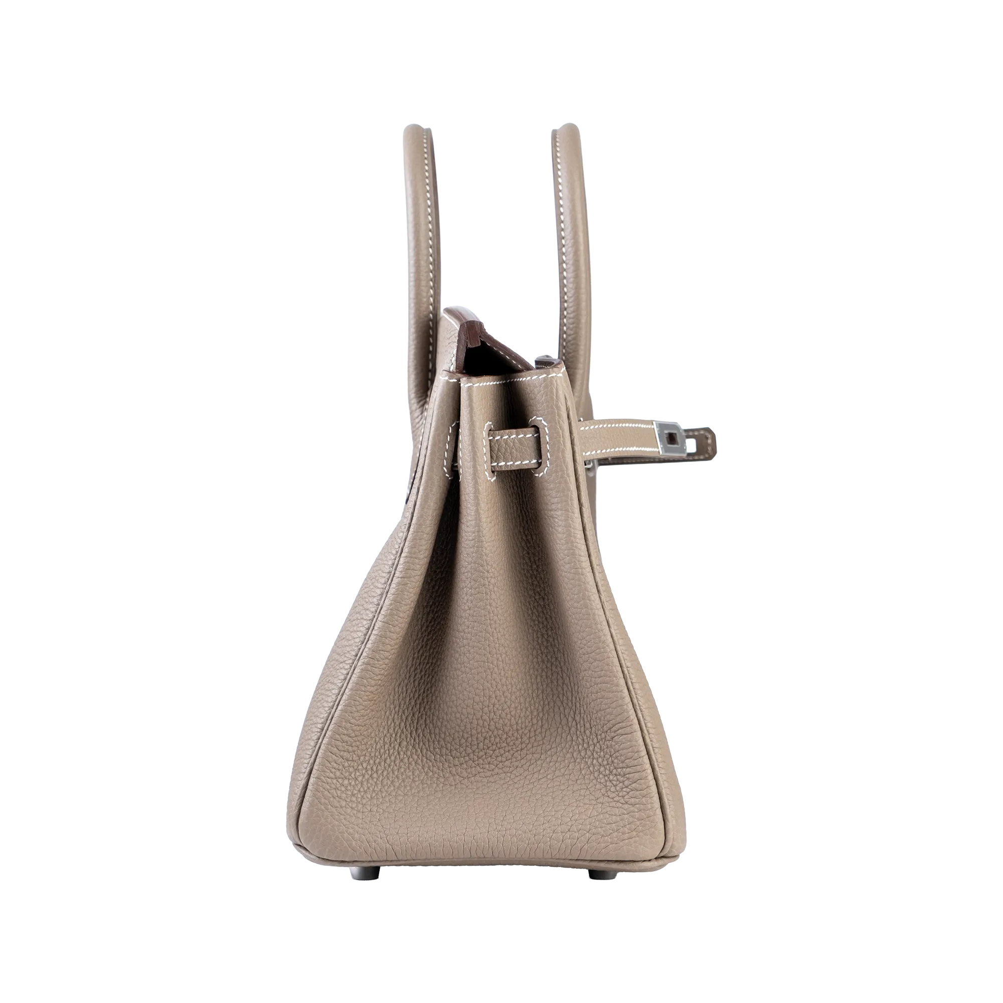 Hermes Birkin 25 Etoupe Togo Palladium Hardware - Side 3