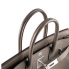 Hermes Birkin 30 Etain Epsom Leather Palladium Hardware - Handle 1