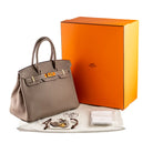 Hermès Birkin 30 Etoupe Togo Gold Hardware - Full set