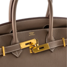 Hermès Birkin 30 Etoupe Togo Gold Hardware - Plaque
