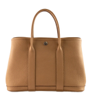 Hermes Garden Party 30 TPM Biscuit Negonda Palladium Plated Hardware