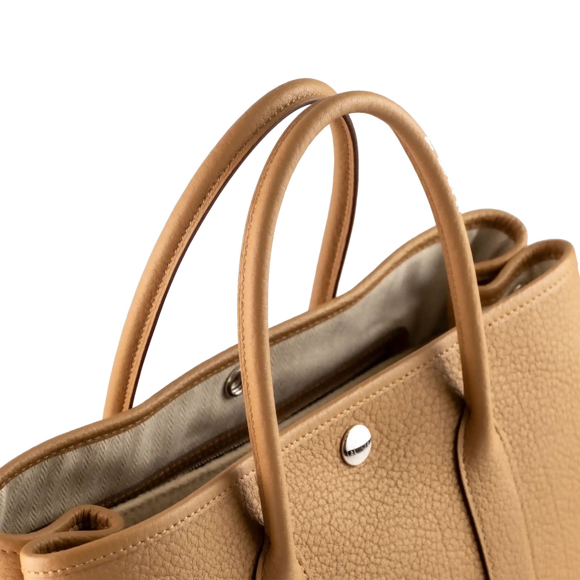 Hermes Garden Party 30 TPM Biscuit Negonda Palladium Plated Hardware - Top 2