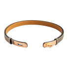 Hermes Kelly 18 Belt Etoupe Rose Gold - Detail
