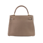 Hermes Kelly 28 Etoupe Togo Gold Hardware - Back