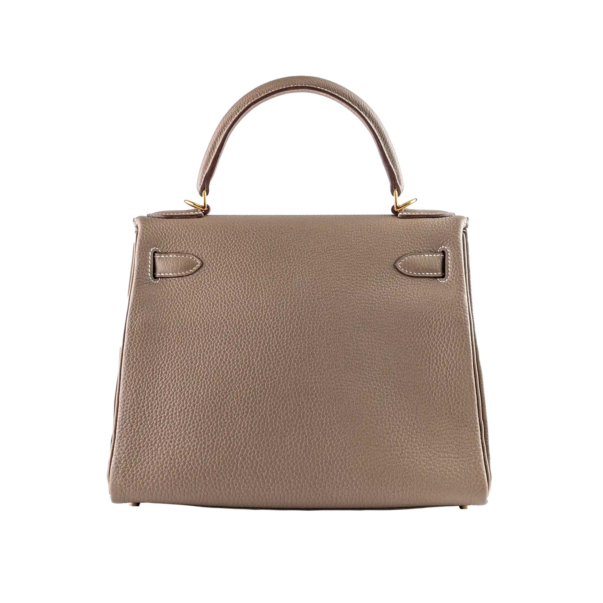 Hermes Kelly 28 Etoupe Togo Gold Hardware - Back