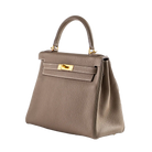Hermes Kelly 28 Etoupe Togo Gold Hardware - Side 2