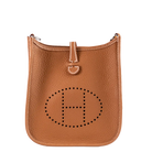 Hermès Mini Evelyne TPM Gold Clemence Gold Hardware