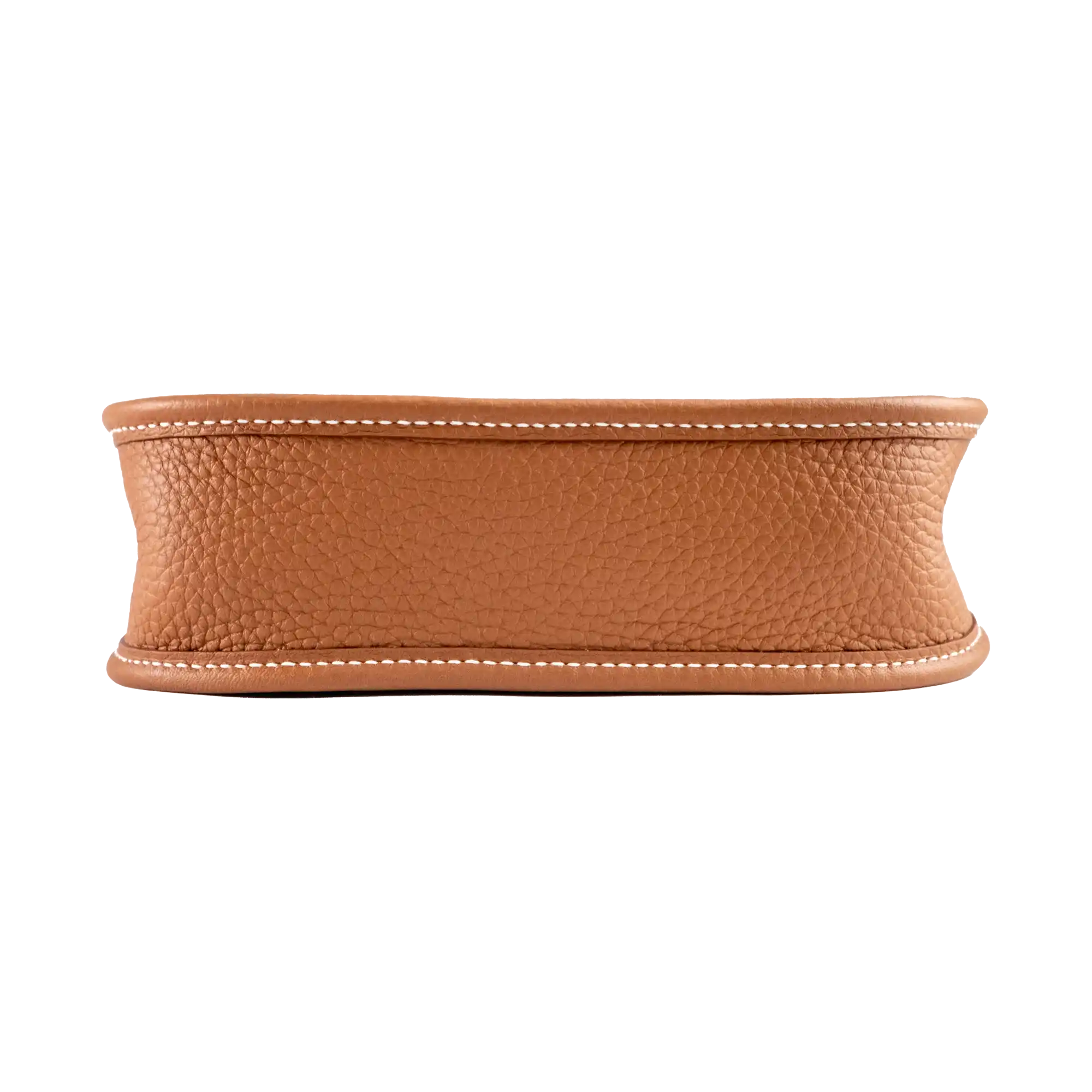 Hermes Mini Evelyne TPM Gold Clemence Gold Hardware - Bottom