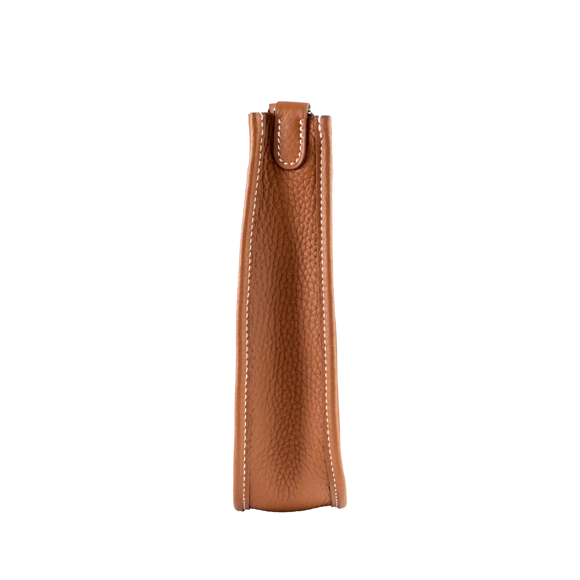 Hermès Mini Evelyne TPM Gold Clemence Gold Hardware - Side 1