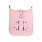 Hermes Mini Evelyne TPM Sakura Pink Clemence Palladium Hardware
