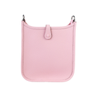Hermes Mini Evelyne TPM Sakura Pink Clemence Palladium Hardware - Back