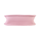 Hermes Mini Evelyne TPM Sakura Pink Clemence Palladium Hardware - Bottom