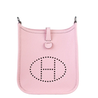 Hermes Mini Evelyne TPM Sakura Pink Clemence Palladium Hardware